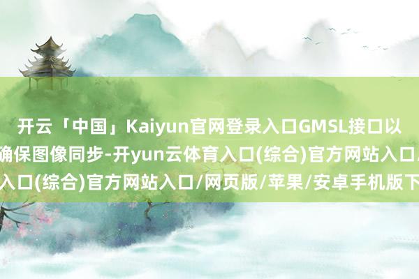 开云「中国」Kaiyun官网登录入口GMSL接口以低至0.5ms的传输延长确保图像同步-开yun云体育入口(综合)官方网站入口/网页版/苹果/安卓手机版下载