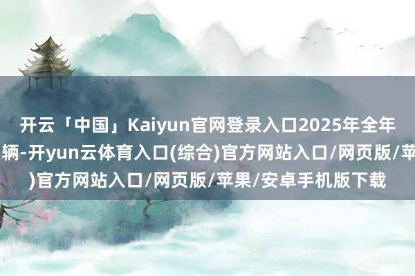 开云「中国」Kaiyun官网登录入口2025年全年累计销量为377253辆-开yun云体育入口(综合)官方网站入口/网页版/苹果/安卓手机版下载